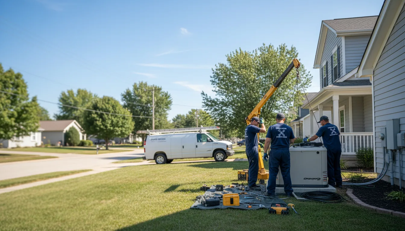Generator Installation in Red Oak, GA near me